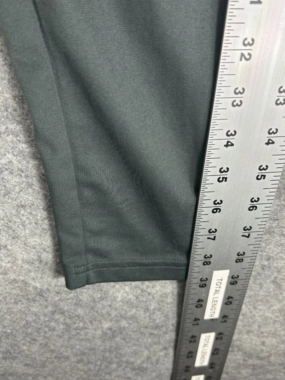 Nike Academy Pro Pants Mens M Gray Dri-Fit Ankle Zip Drawstring Logo Tapered Leg - Picture 13 of 14
